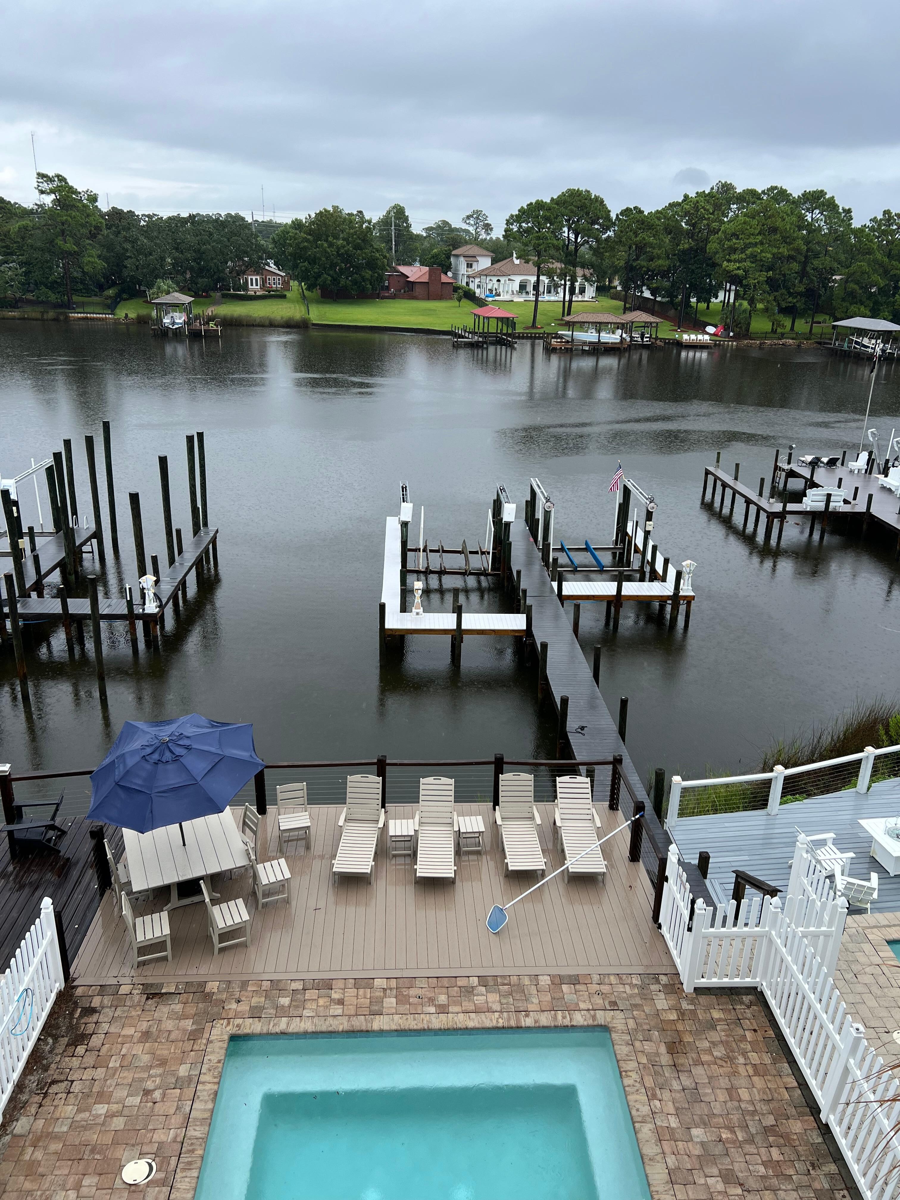 View from top floor porch 