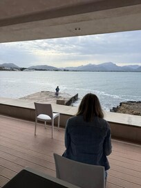 View from the back patio