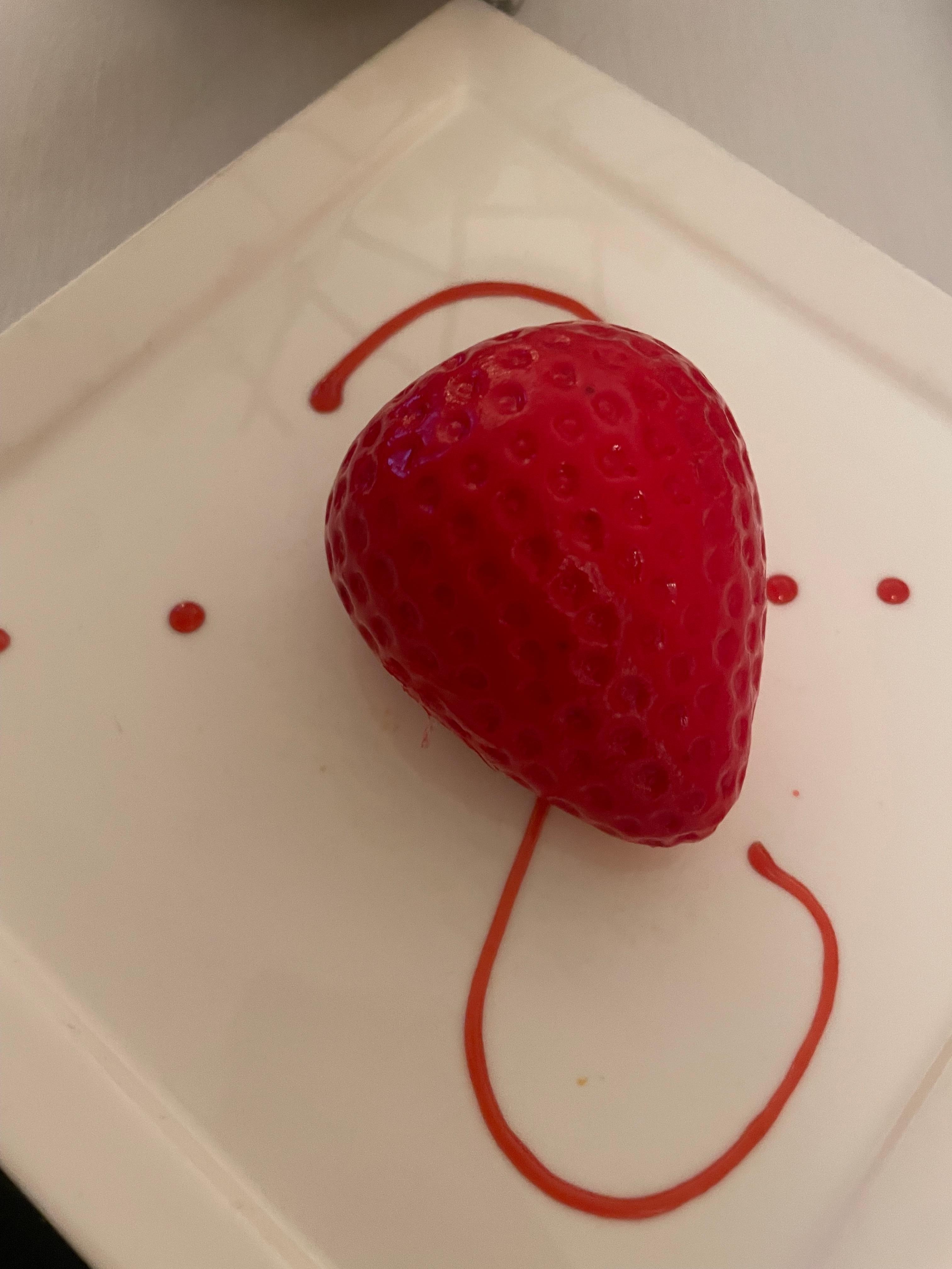 Room service dessert