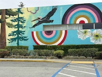 Front mural. Pretty!!