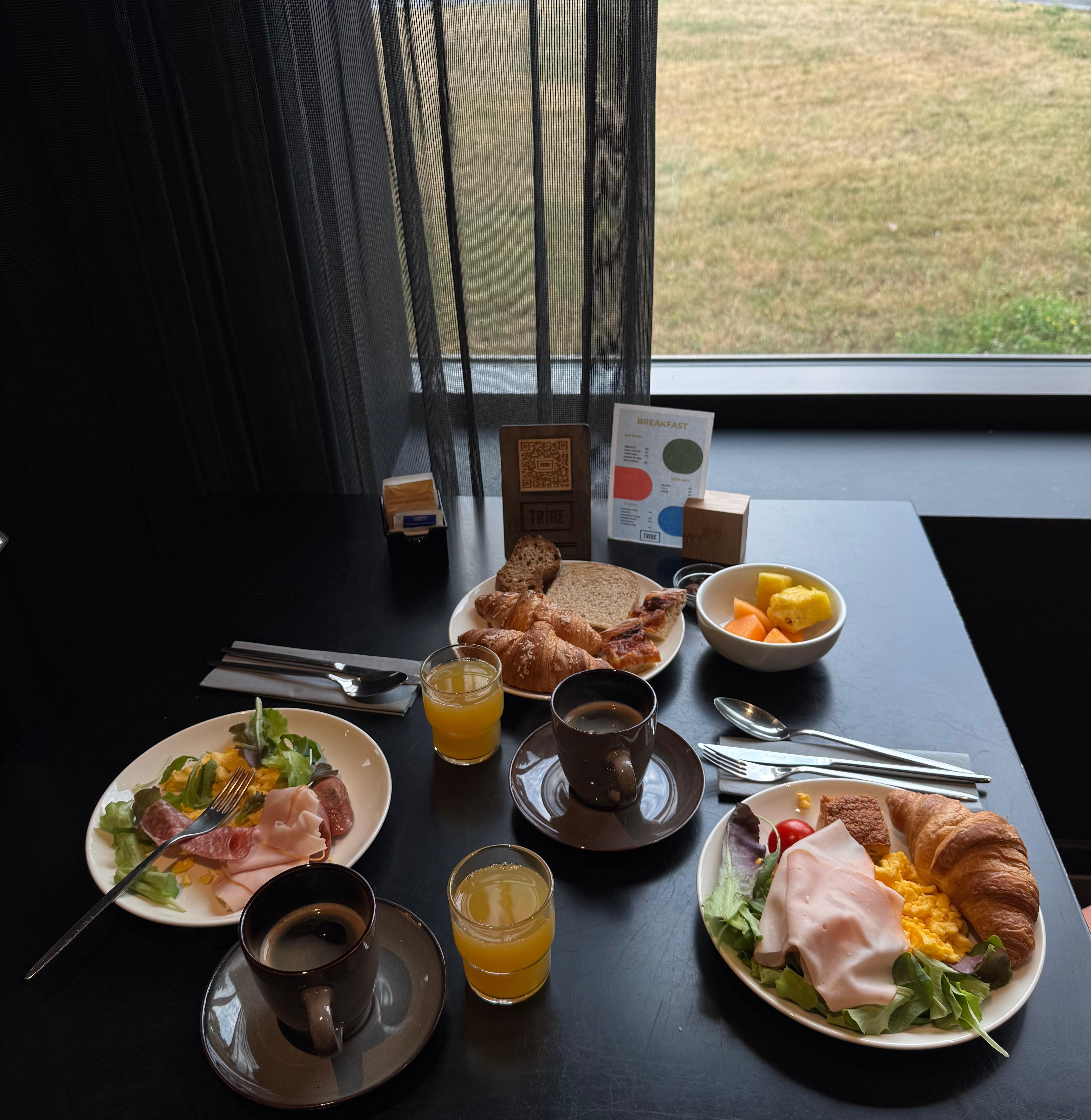 Breakfast is so good