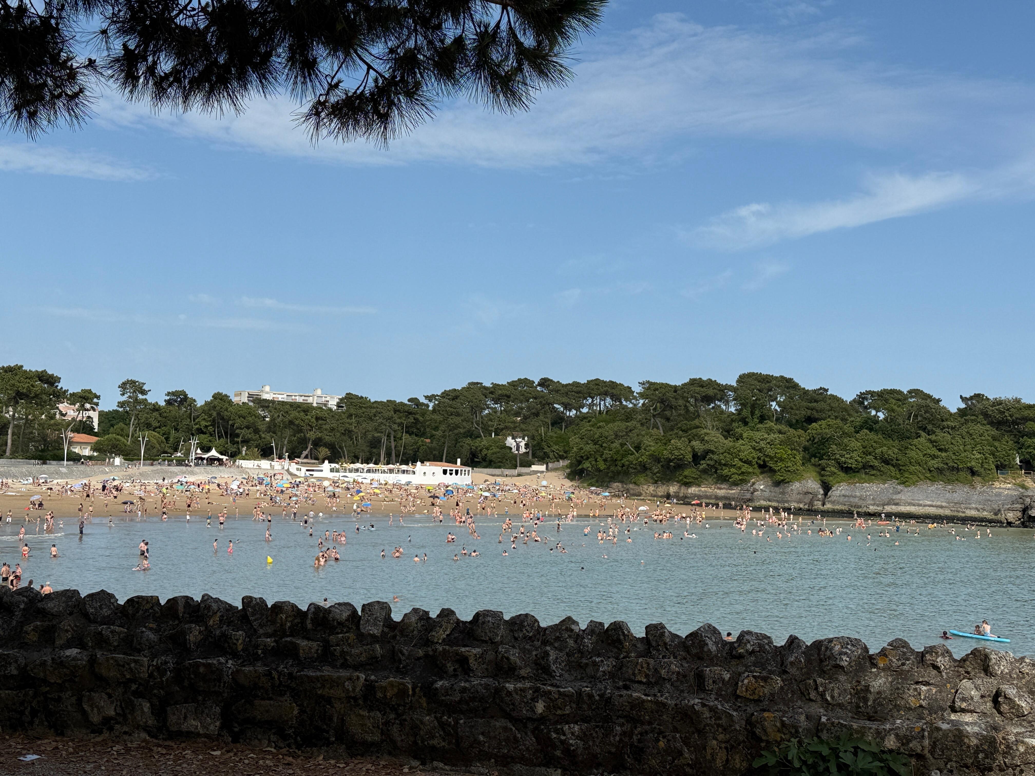 Plage de Nauzan à St Palais sur Mer