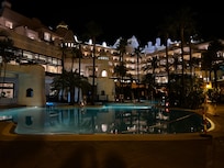 Hotel at night