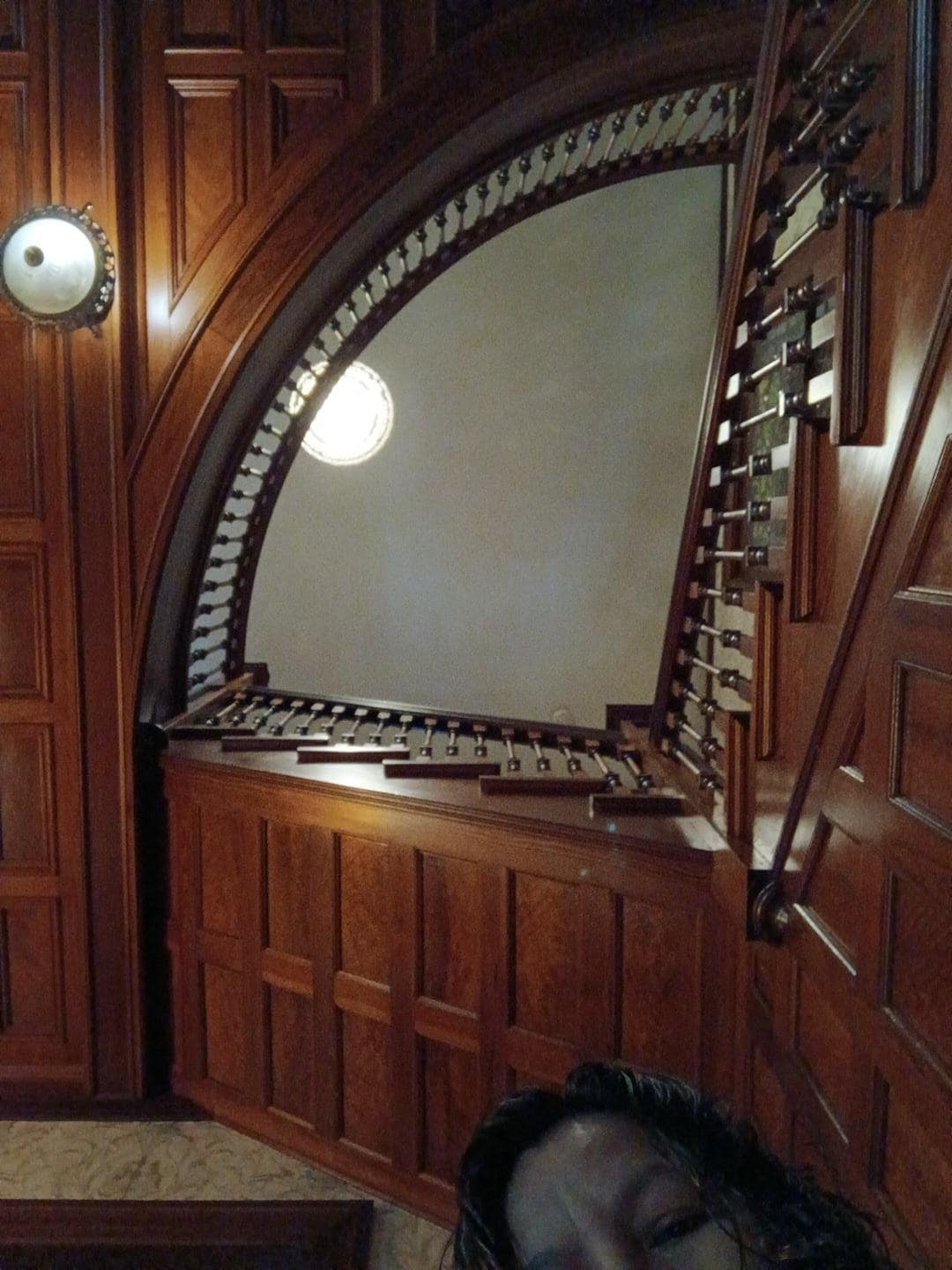 Front stairs from the bottom floor 