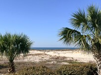 The view from the balcony