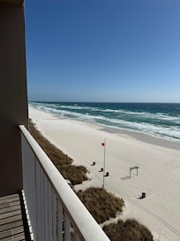 View from the balcony