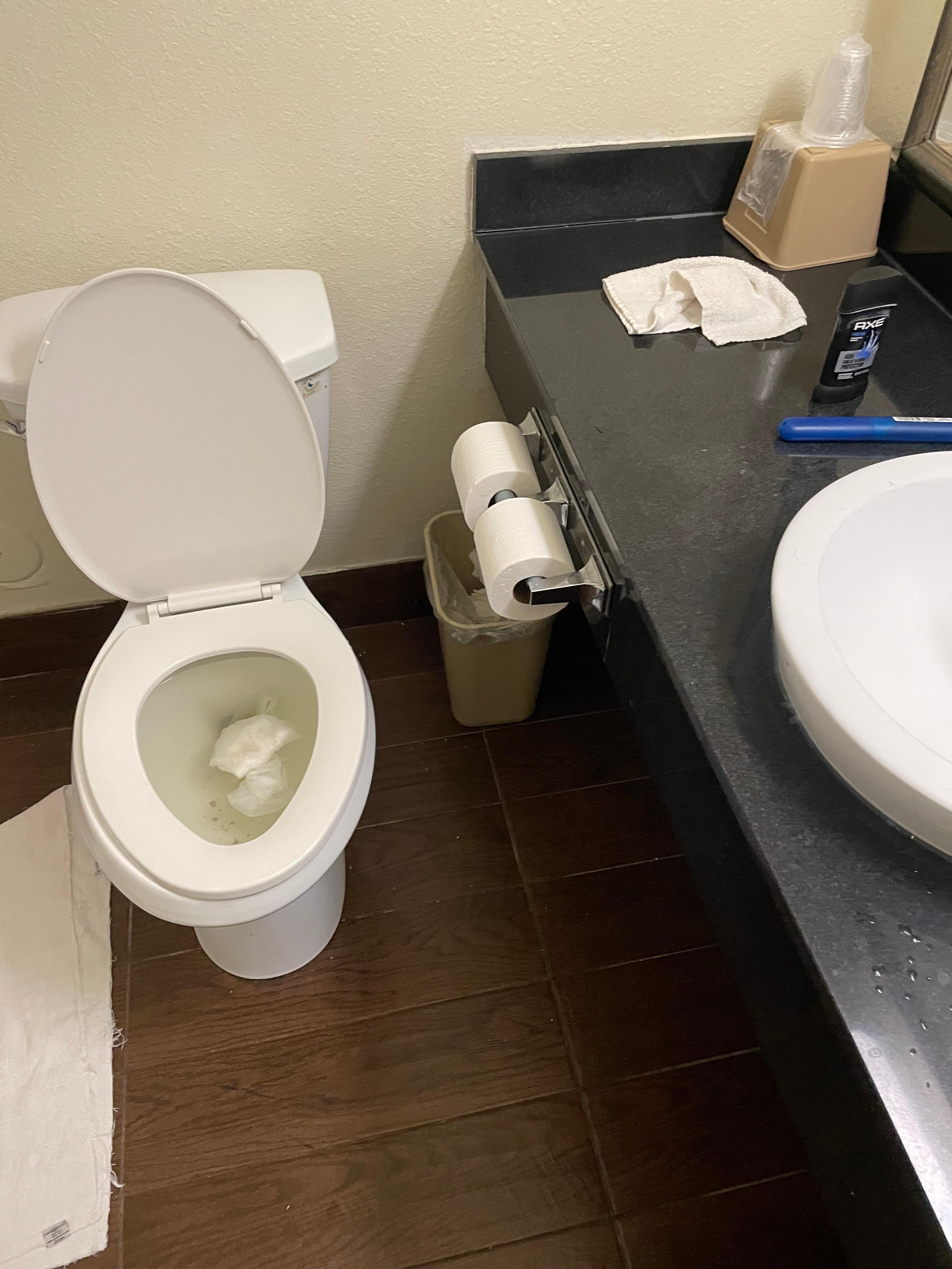 Toilet wouldn’t flush and I had to talk to them 6 times for us to get a different room on our last night 