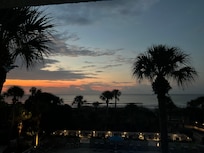 Sunrise from the balcony