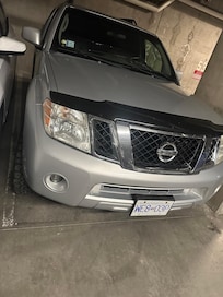 Staff member parking inconsideratly.