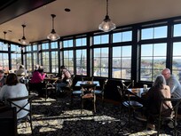 View from 4th floor dining area