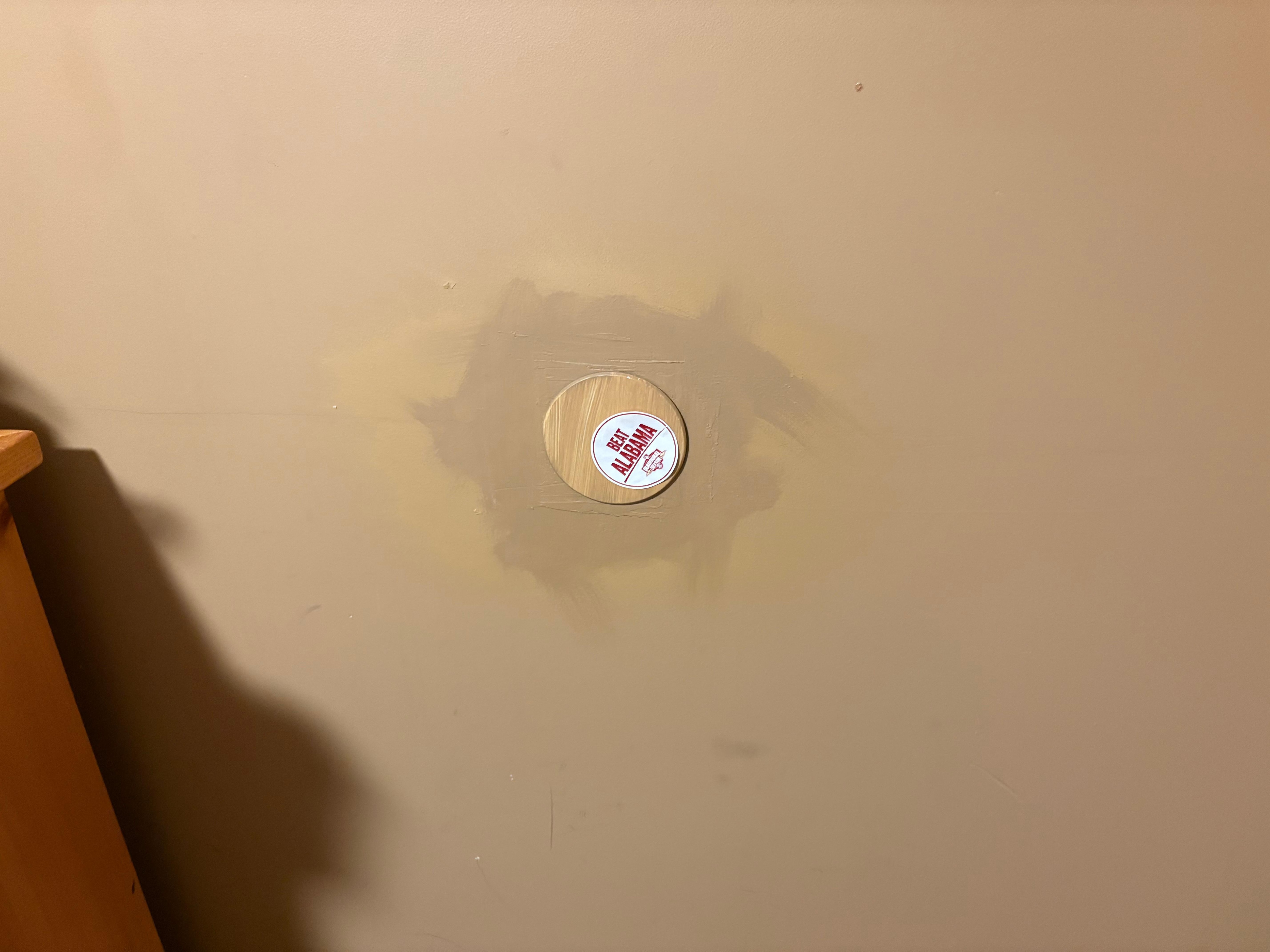 Random damages to sheetrock