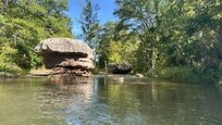 Gorgeous and serene float on the river. Floated right to the house from 4th Crossing--took about 3.5 hours.