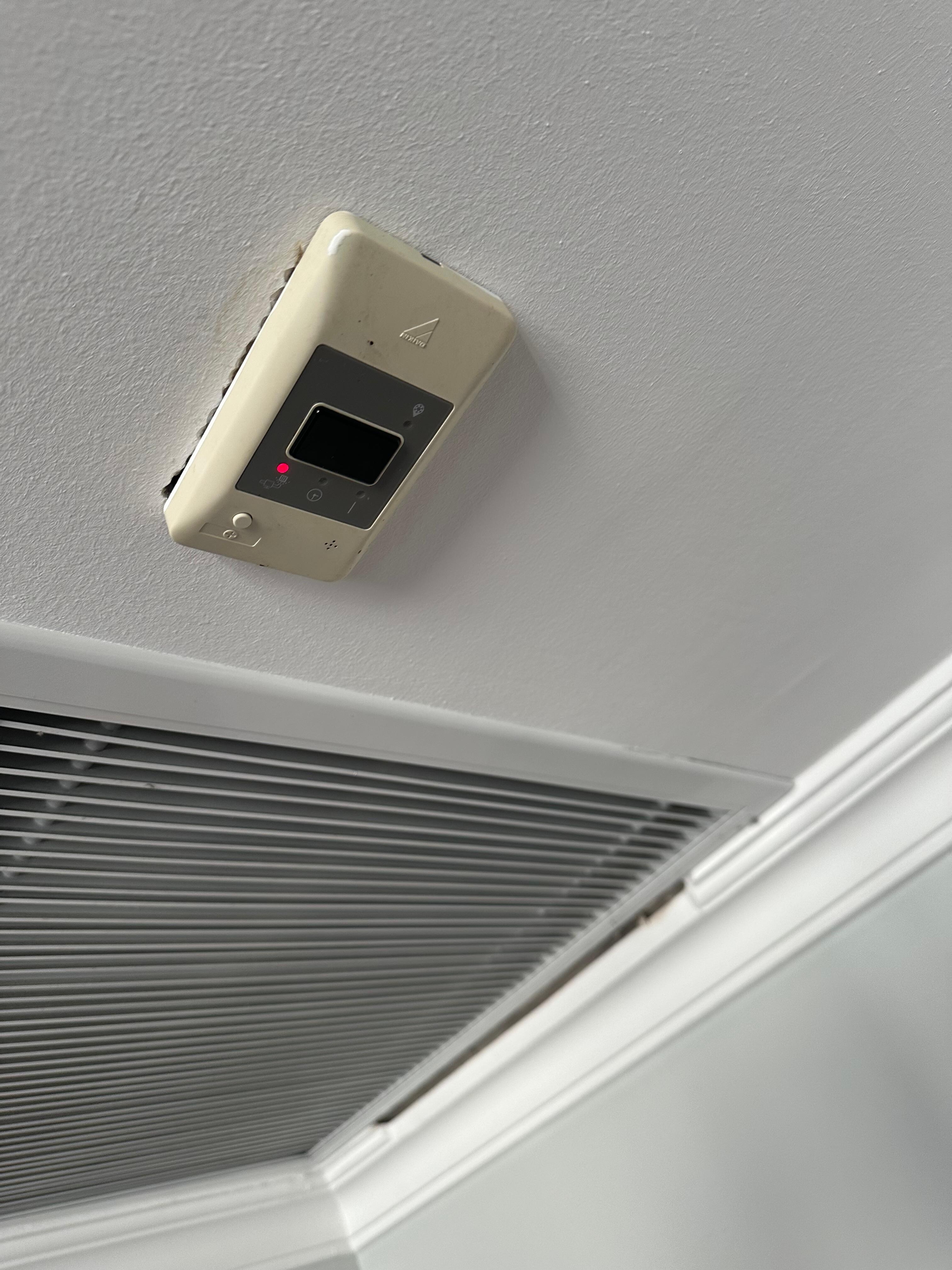 AC Switch on the ceiling!