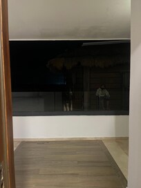 It looks very realistic, which made it even more frightening at night. I believe the mural should be removed.