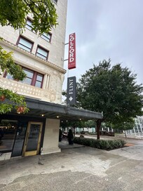 Front of hotel