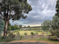 View from back verandah