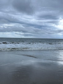 Steps to the ocean