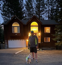 Evening walk.