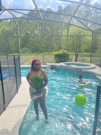 The birthday girl