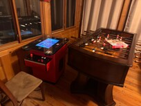 Great gaming and family intertainment setup.