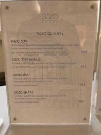 Spas services include massage, but was told couldn’t use "spa services discount " for a massage.