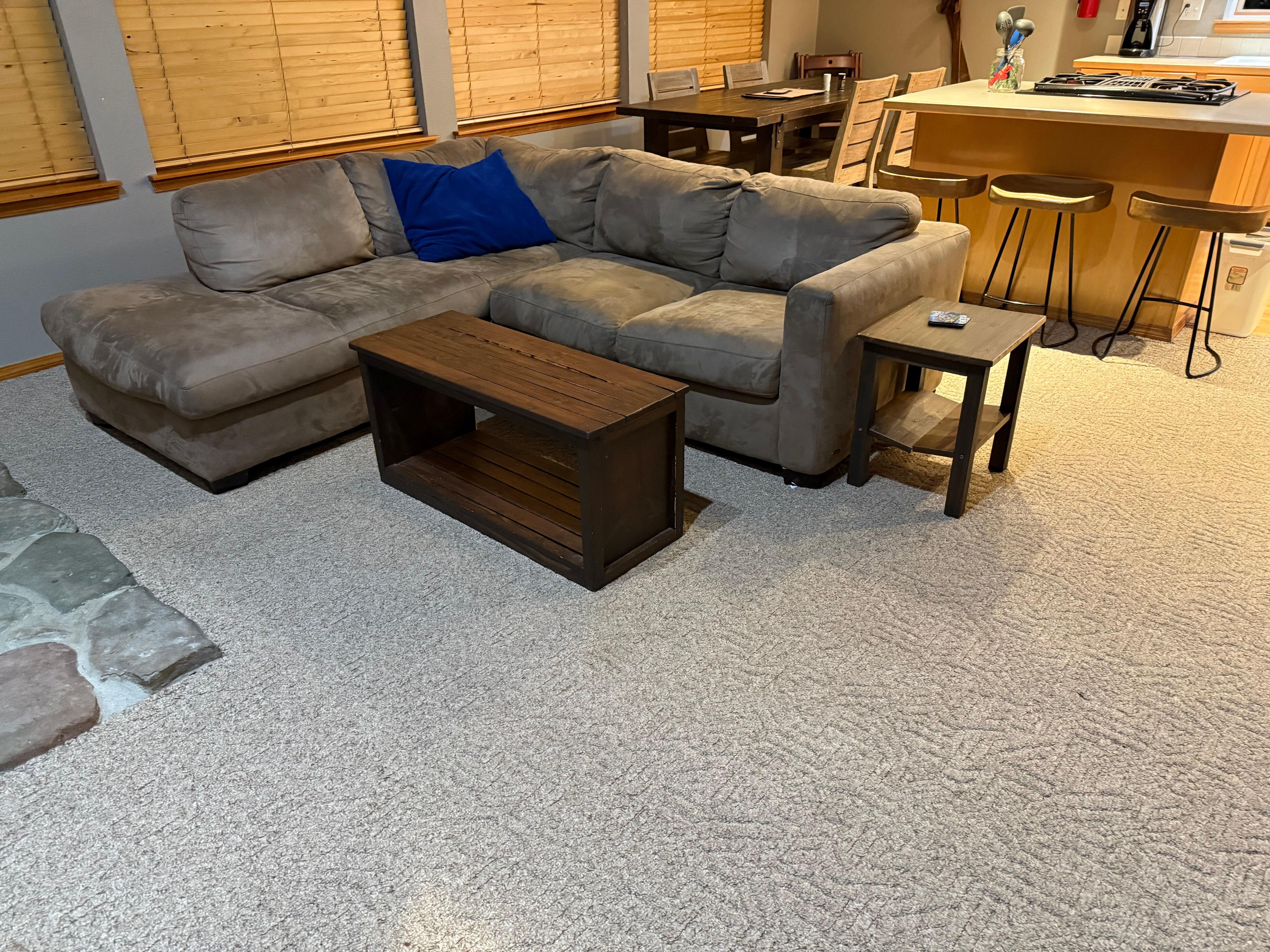 Open living room concept