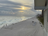 From balcony looking west