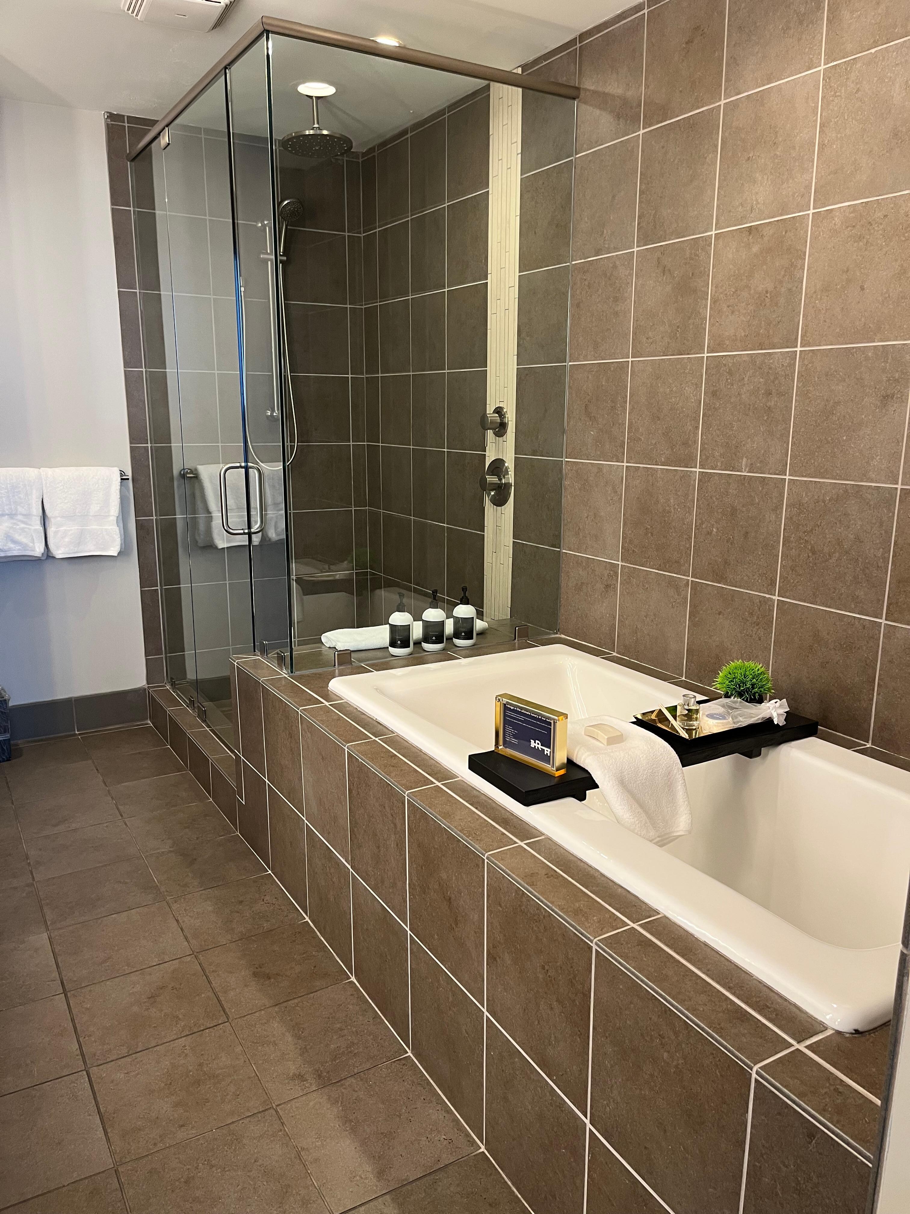 Tub and shower