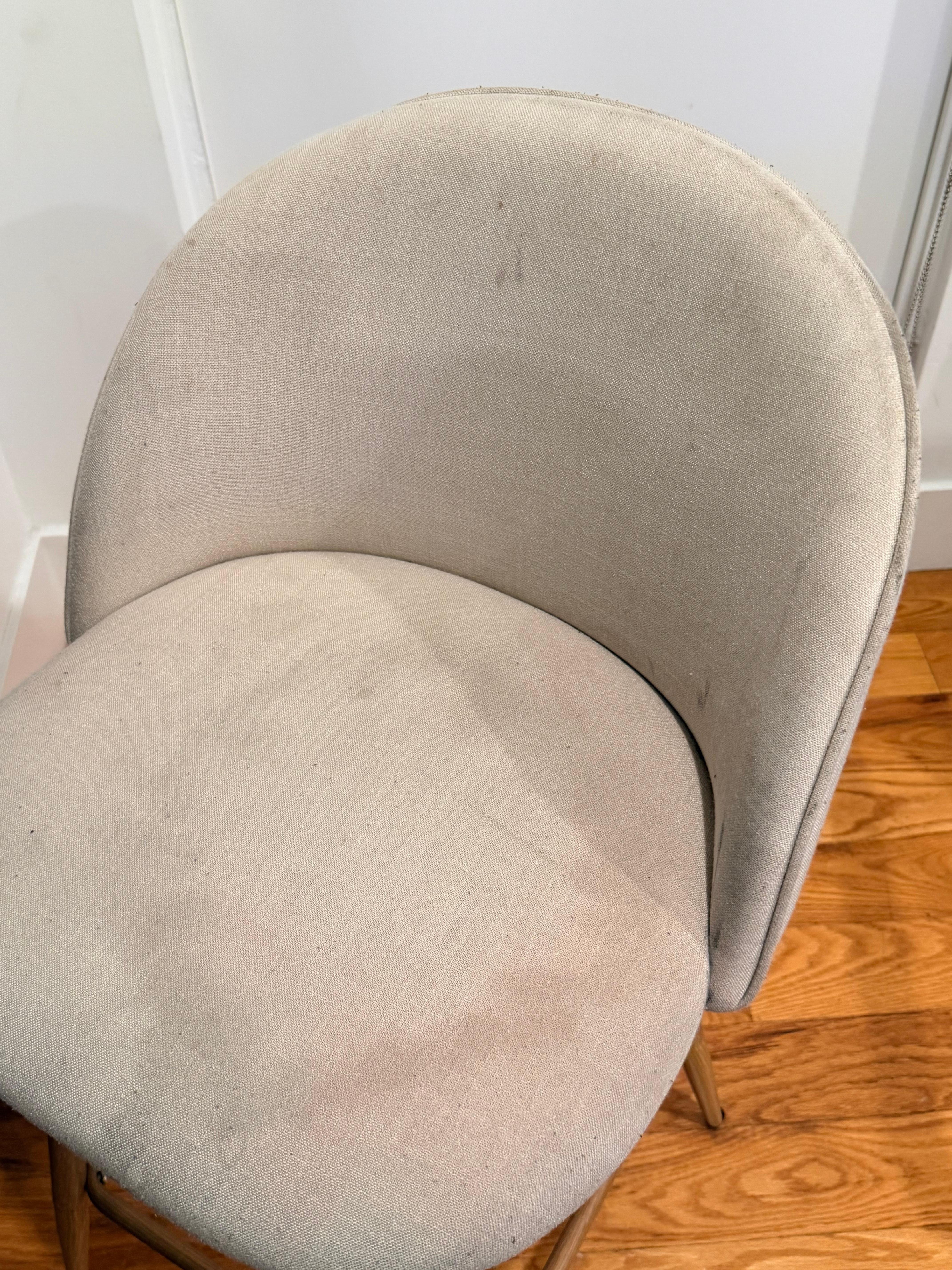 Looks like someone had an accident in this chair 