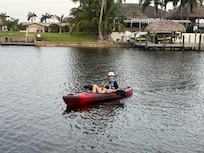 Kayaking in the canal