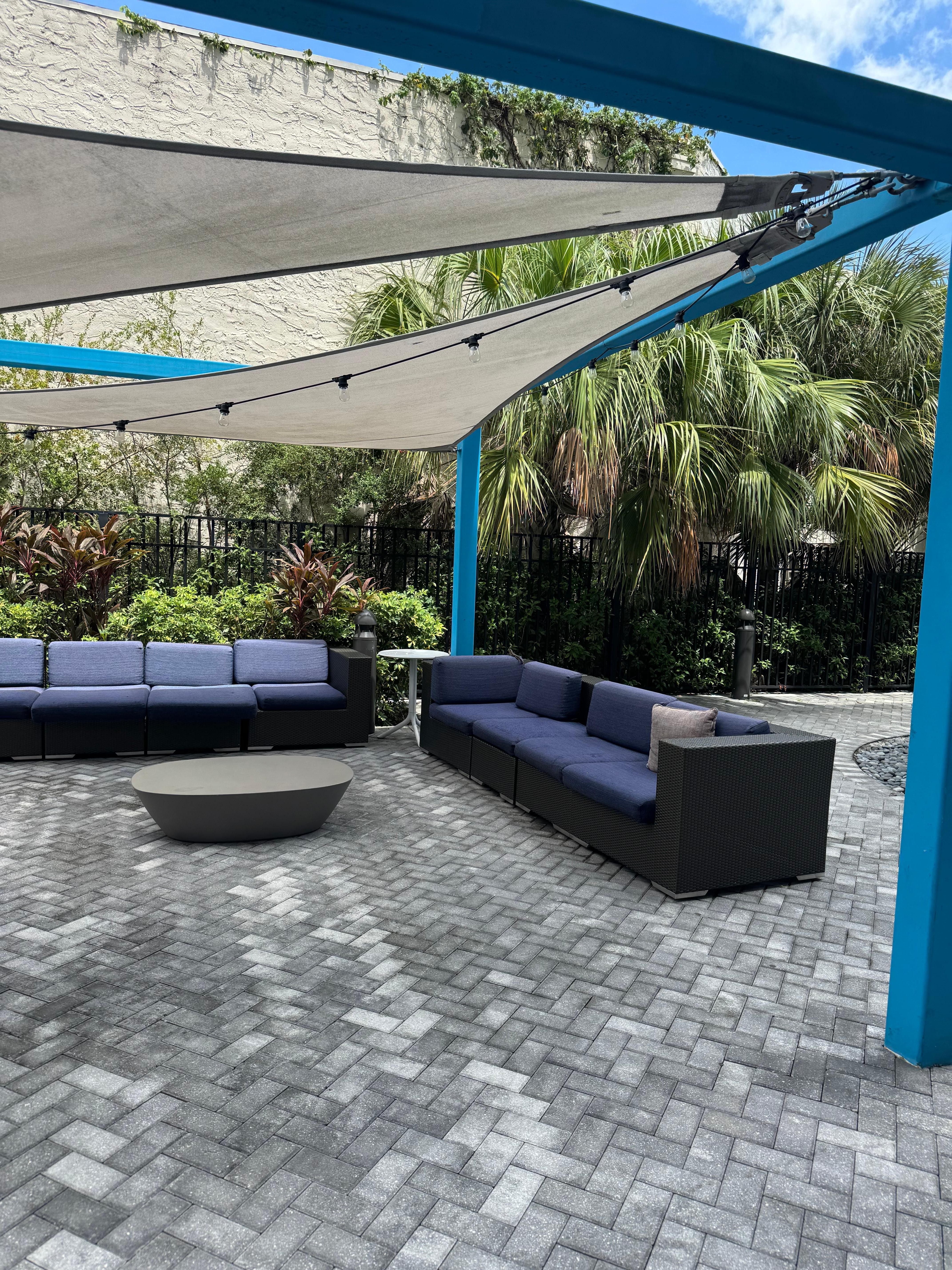 Loved the outdoor seating