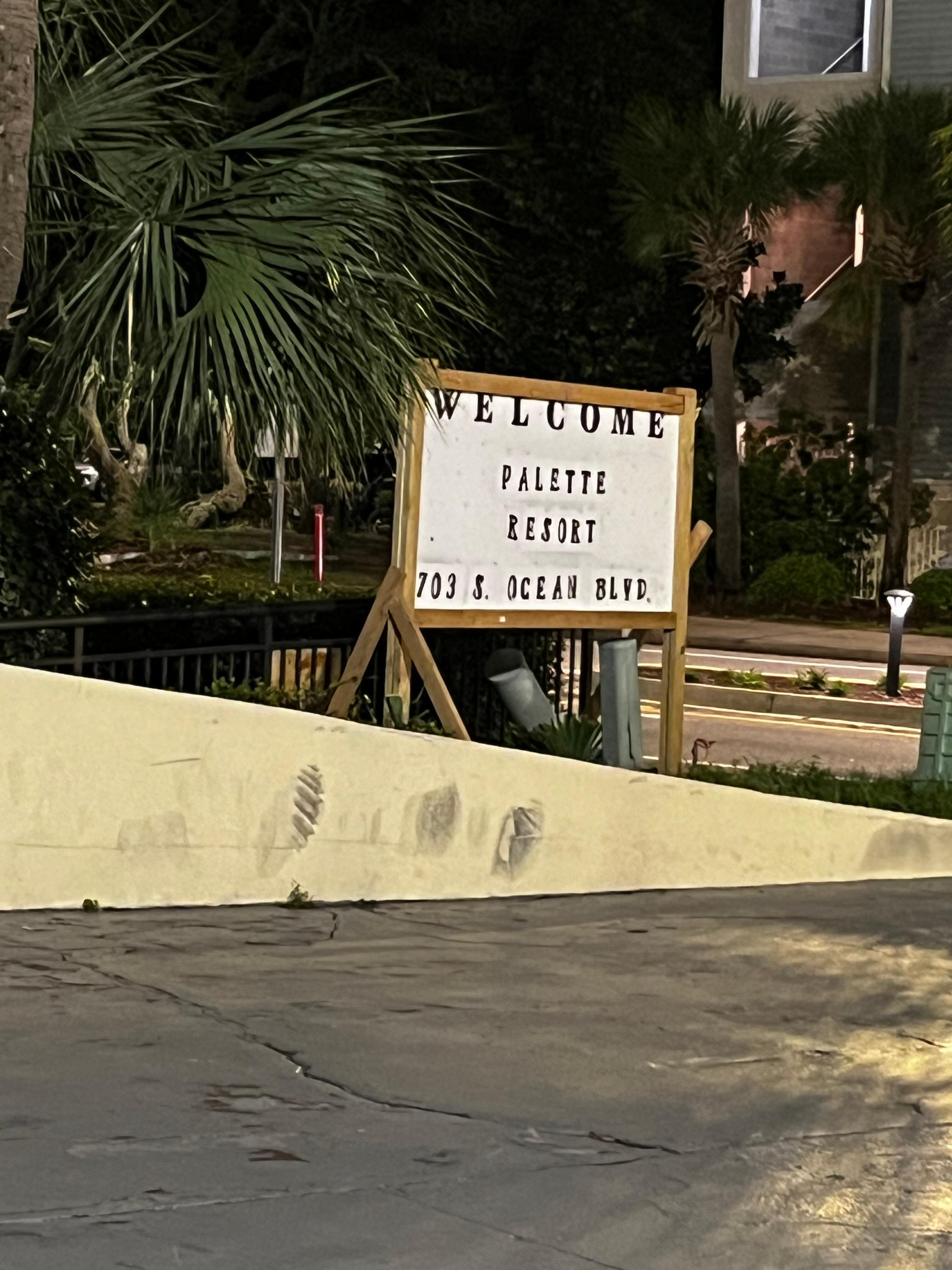 That’s there sign you pull in and can’t back out 