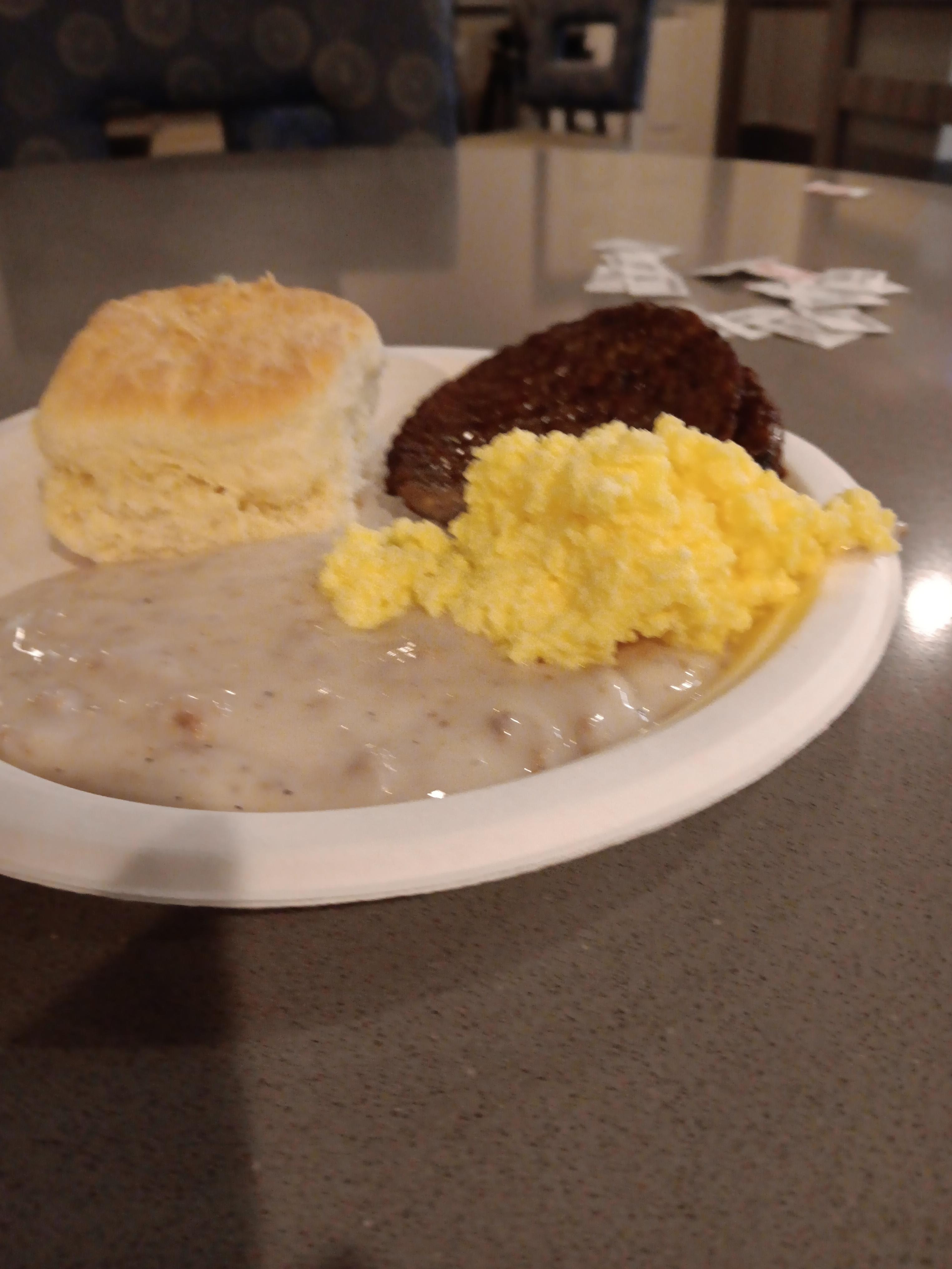 Complementary breakfast 