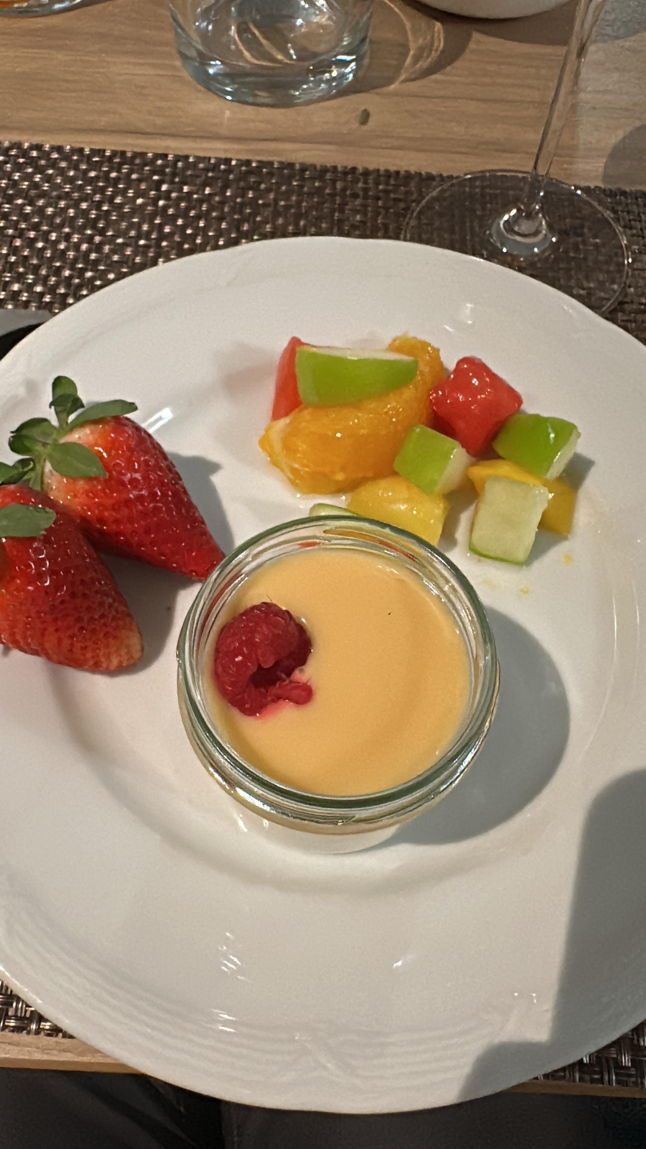 Das Buffet am Abend im Hotelrestaurant kann man nur empfehlen!