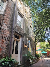 Courtyard, very quiet and welcoming