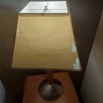 The lamps cover was kind of old.