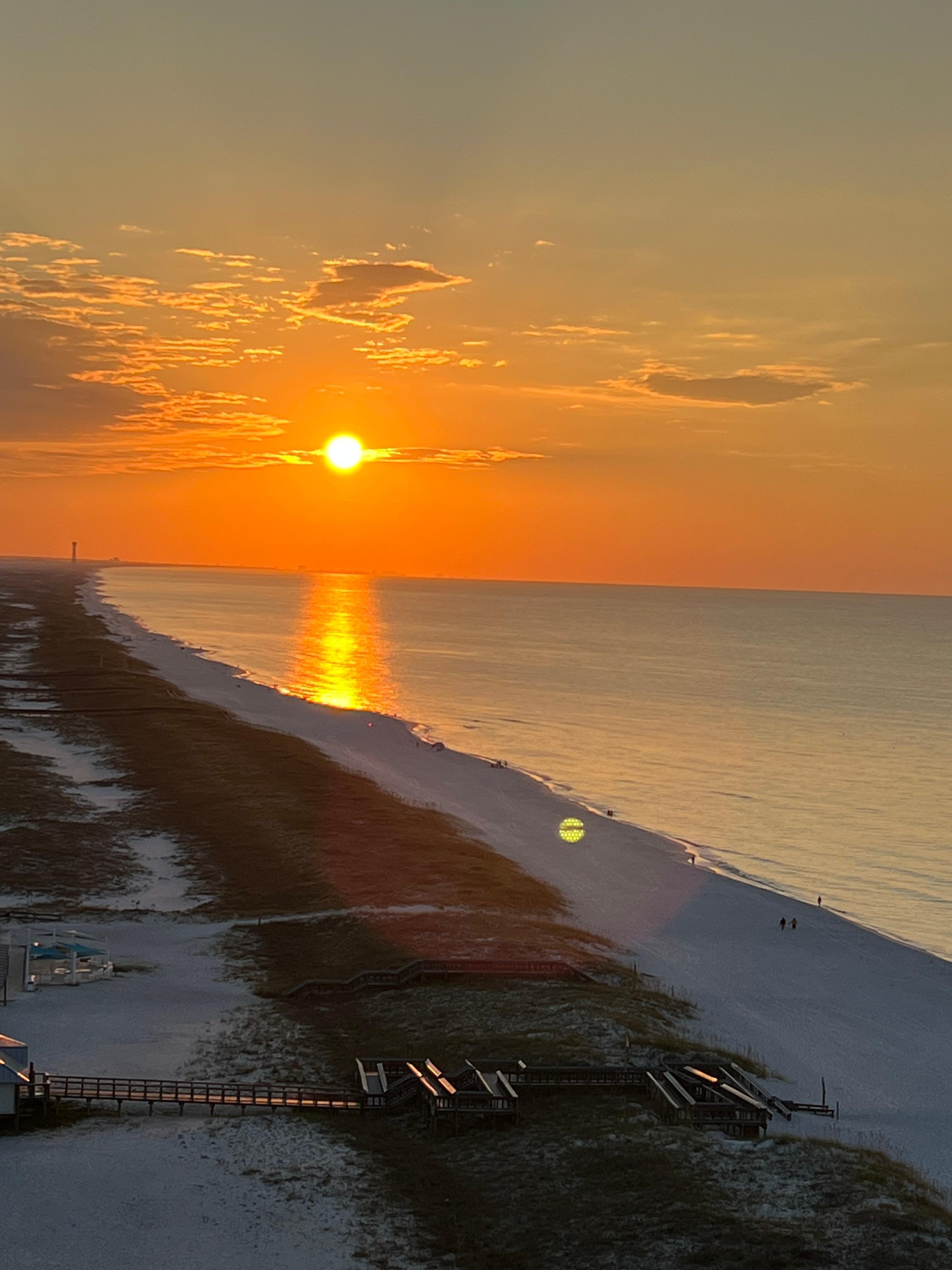 Sunrise was breathtaking 