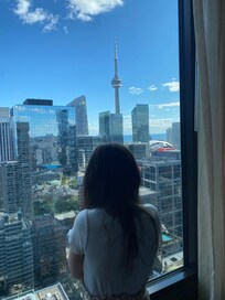 A view from our room.