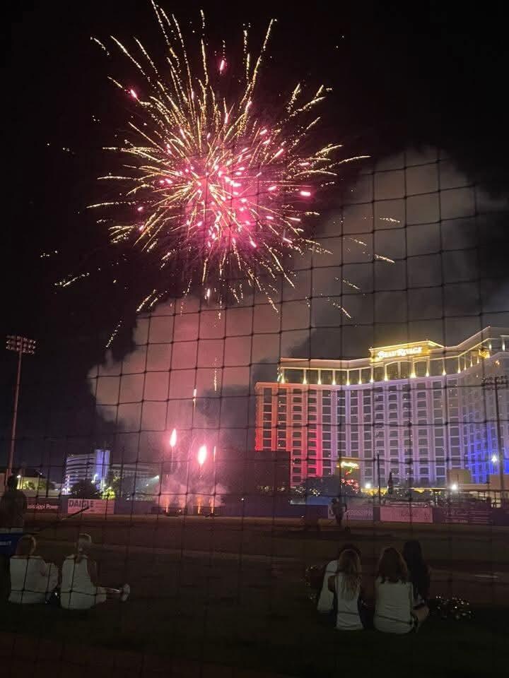 SHUCKERS GAME WITH FIREWORKS AFTER