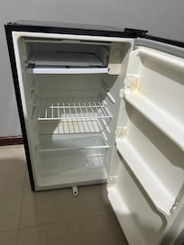 Filthy mini-fridge