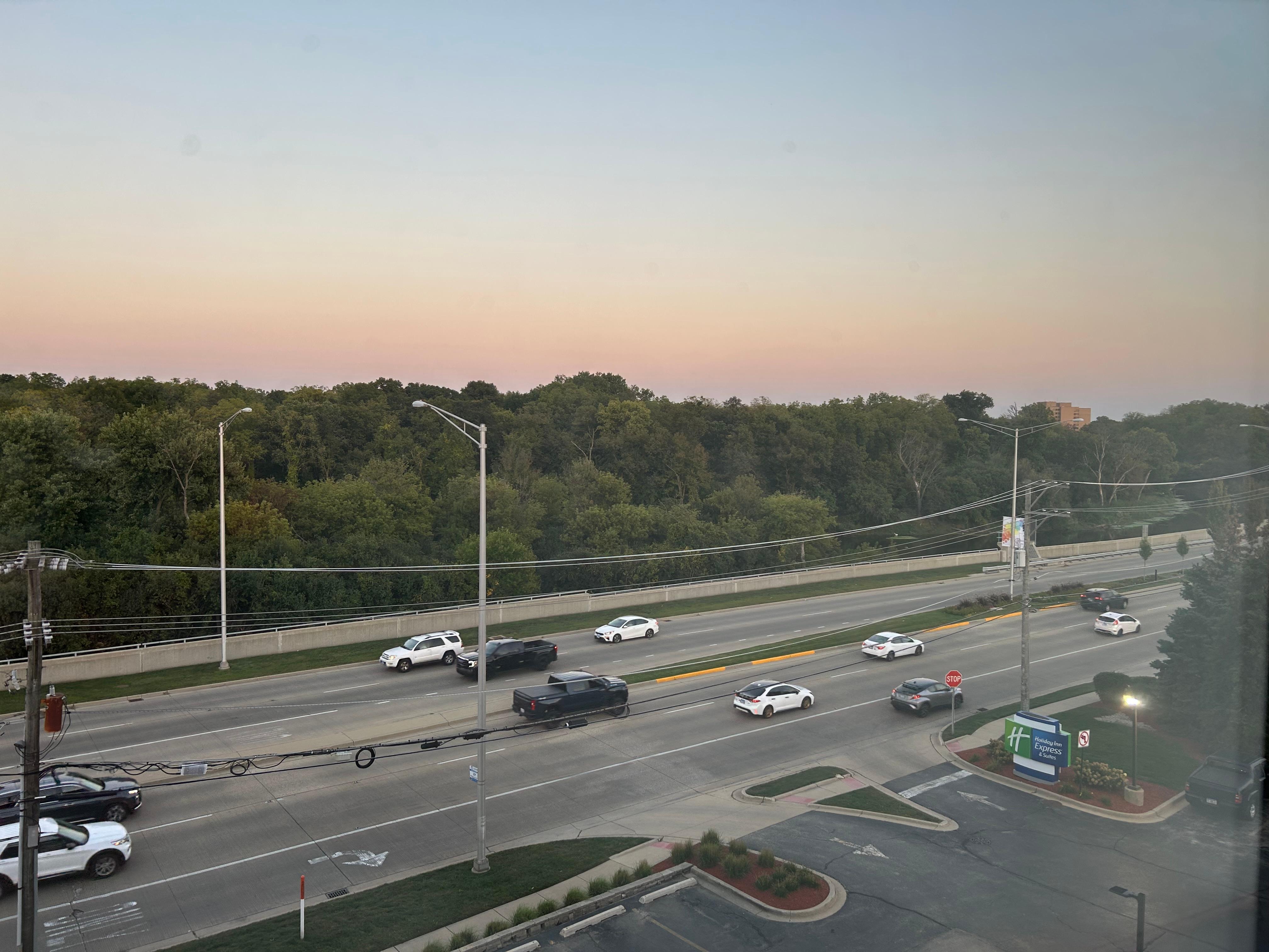 Only picture I took out of my room window.