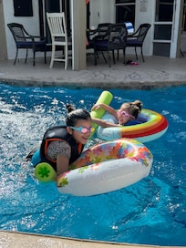 Great pool for grandchildren!