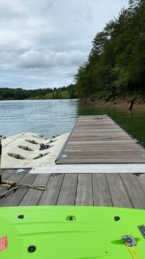 View from the dock