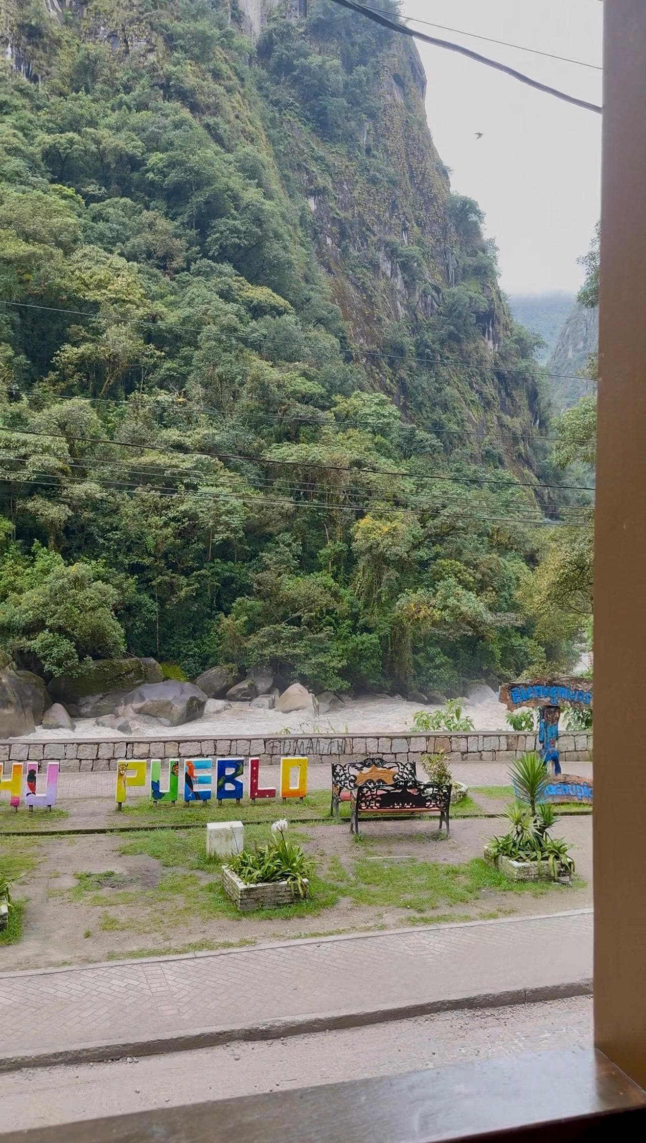 View from personal balcony