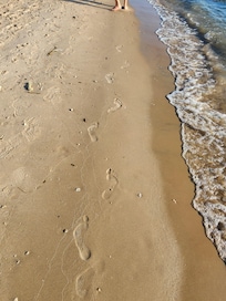 👣 in the sand