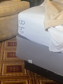 Weird writing on sheets