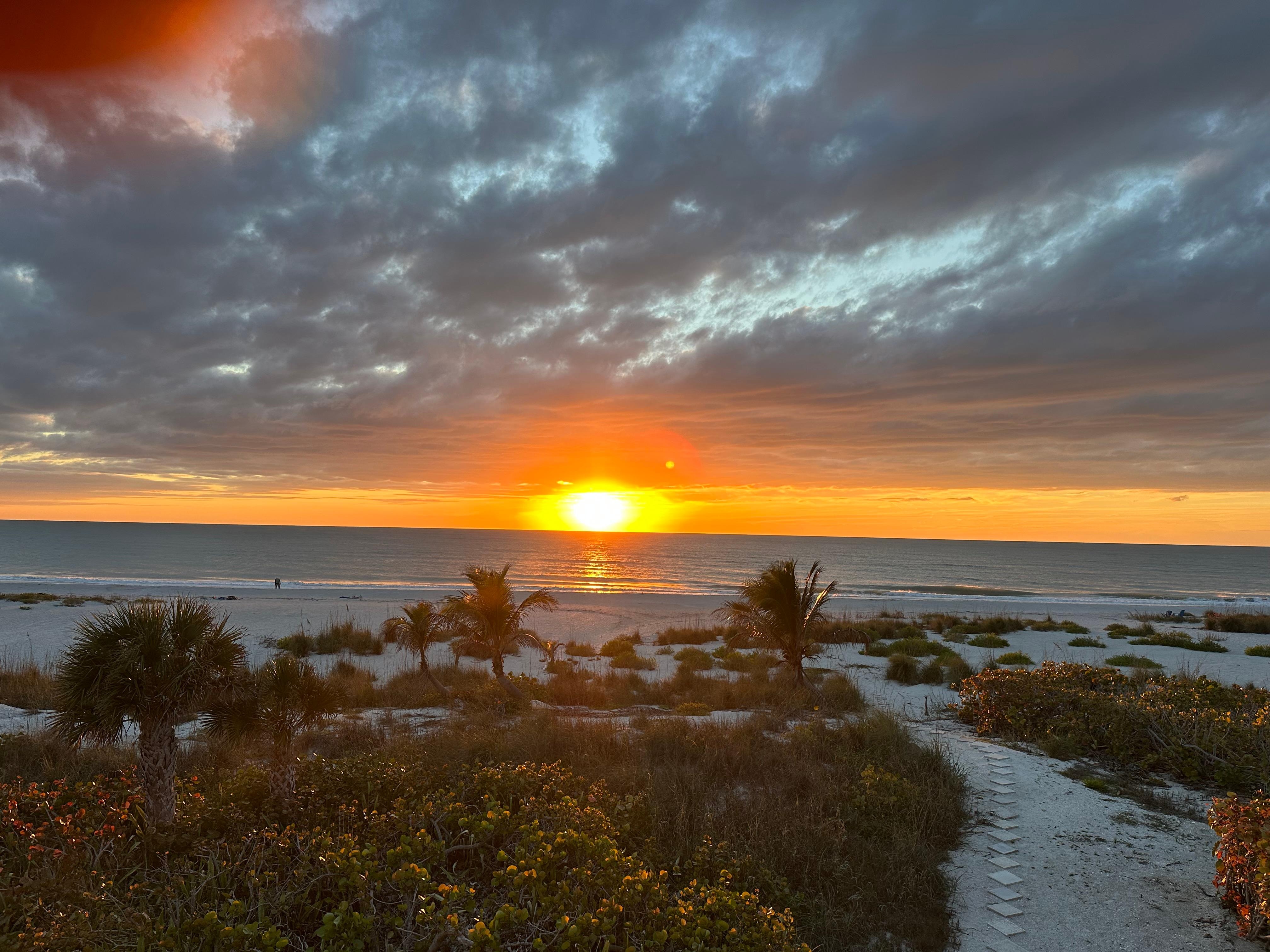 Beautiful sunsets every evening 