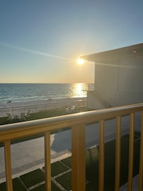 Sunset off our balcony