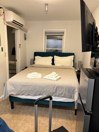 Very comfy. I shared the bed with my teenage daughter and we both slept well.
