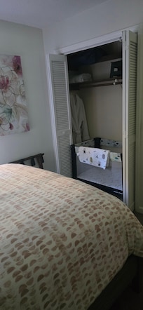 Crib set up in advance